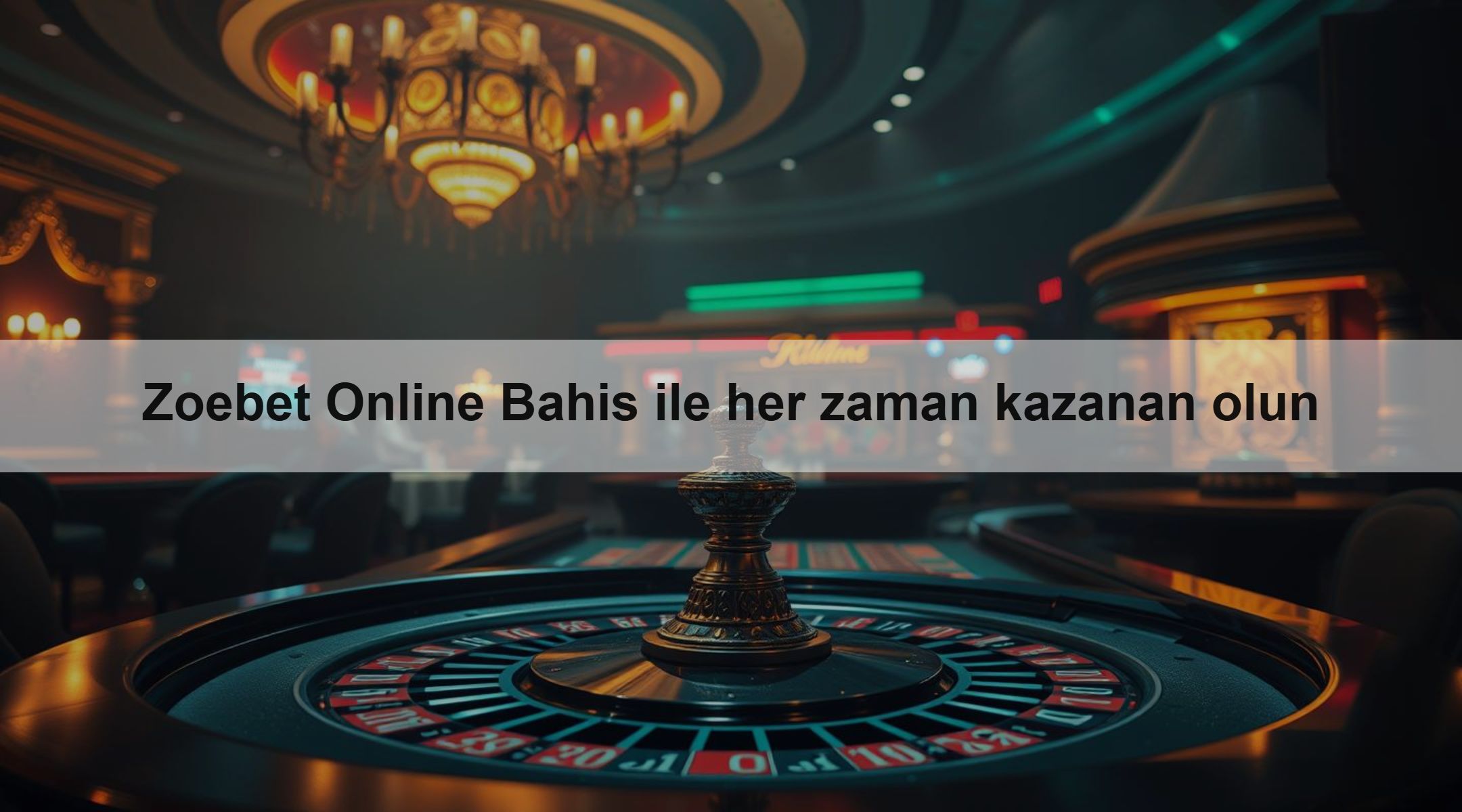 Zoebet Online Bahis ile her zaman kazanan olun