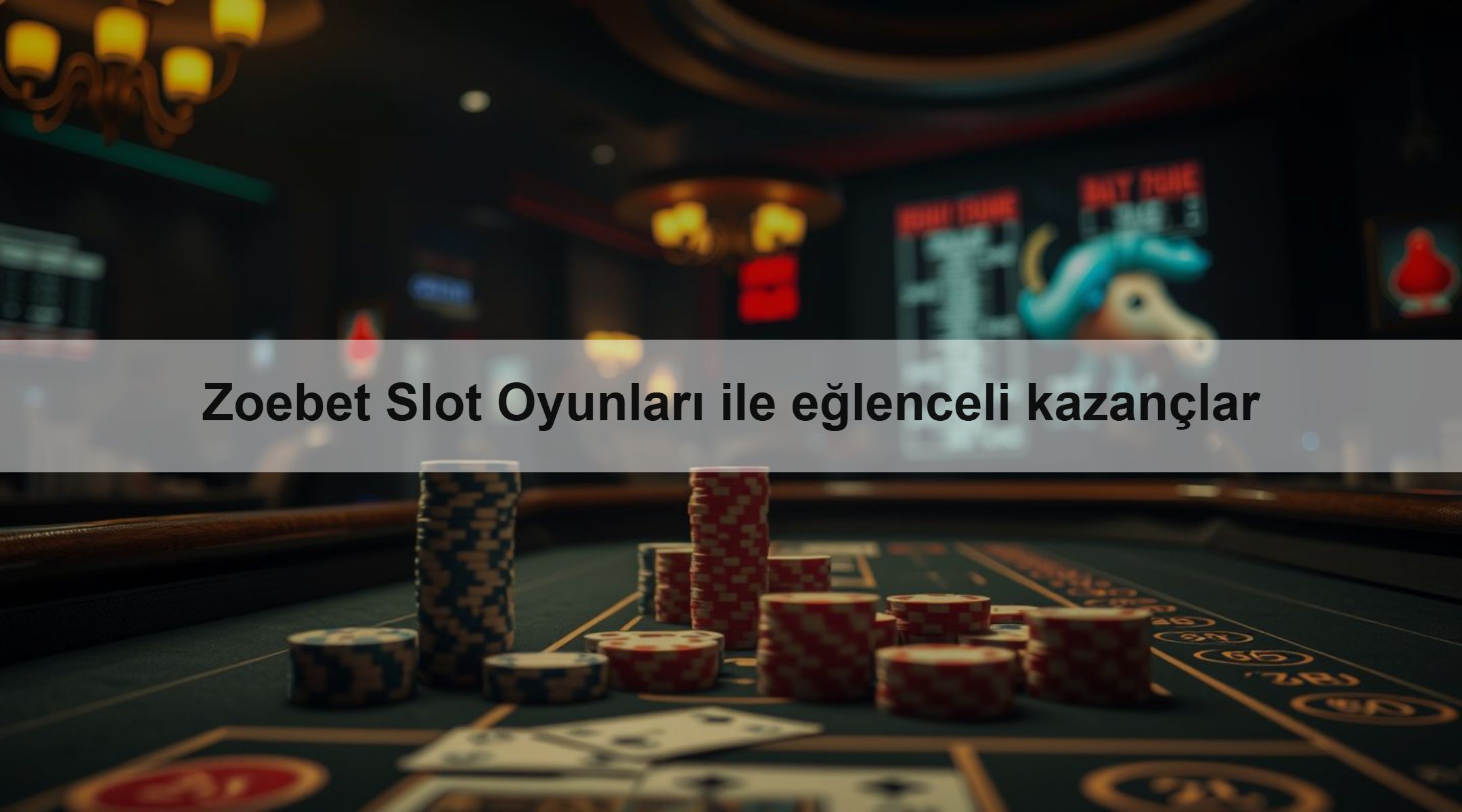 Zoebet Slot Oyunları ile eğlenceli kazançlar